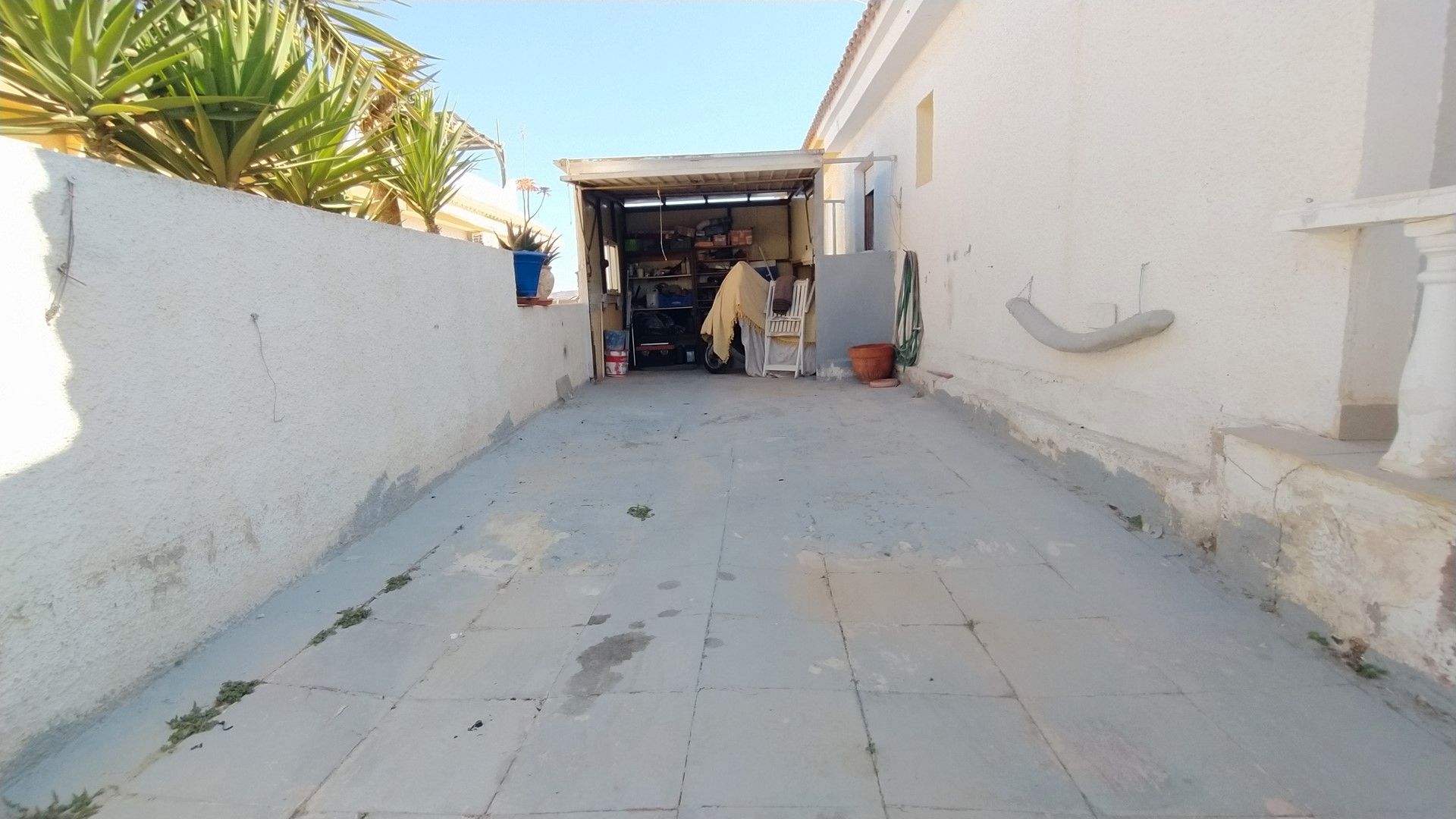 Exterior view of House or chalet for sale in Mazarrón  with Private garden, Terrace and Furnished