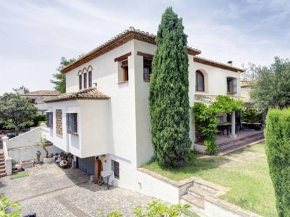 Exterior view of House or chalet for sale in  Granada Capital  with Heating, Private garden and Terrace