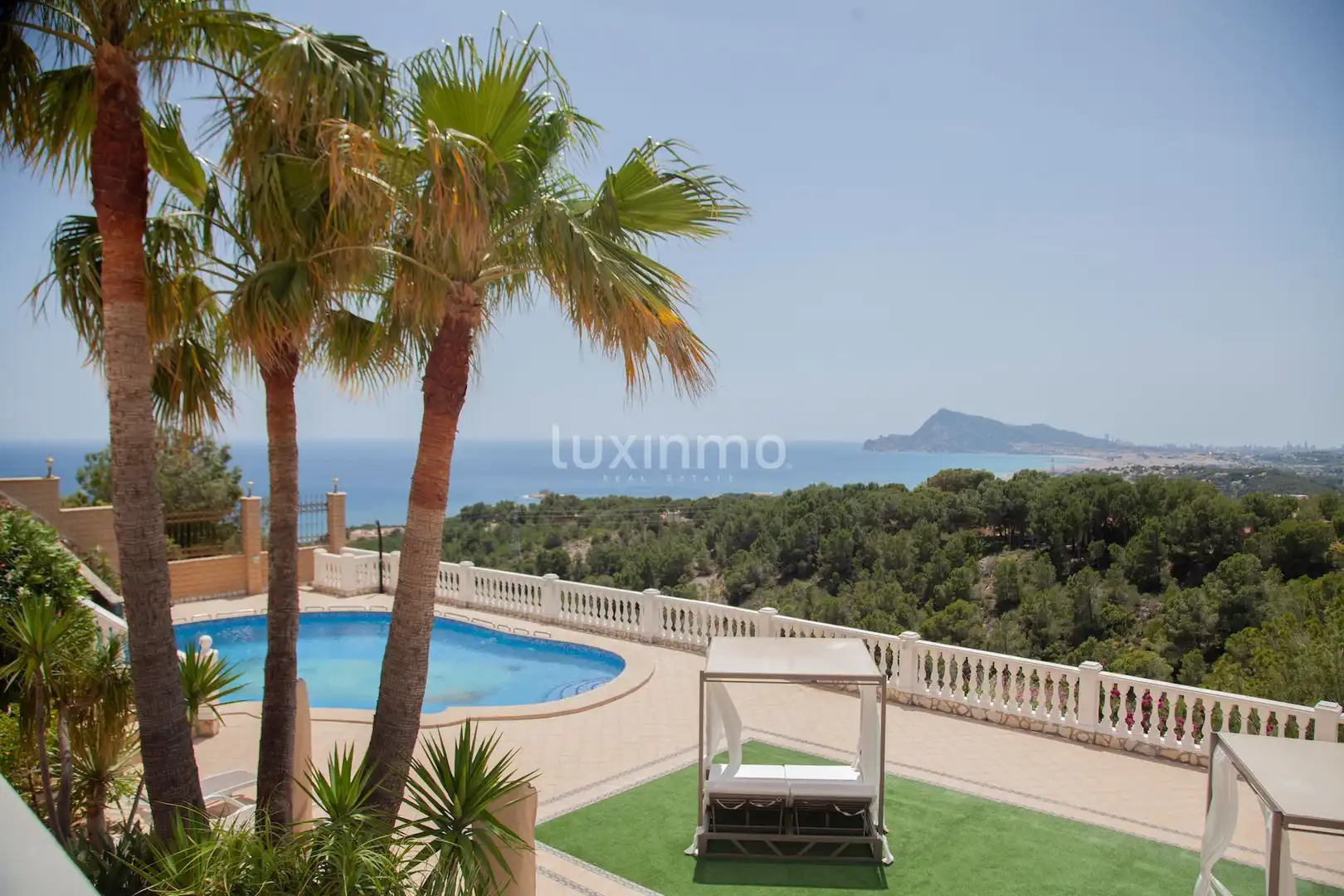 Jardí de Casa o xalet de lloguer en Altea la Vella