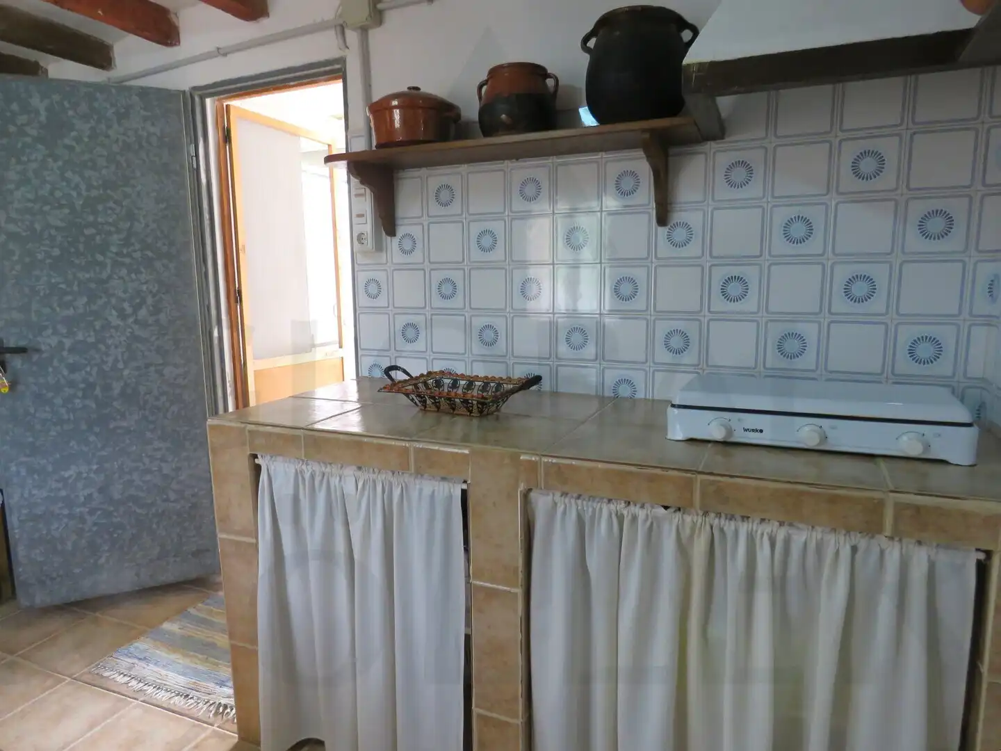 Cuina de Casa o xalet en venda en Cartagena amb Jardí privat i Traster