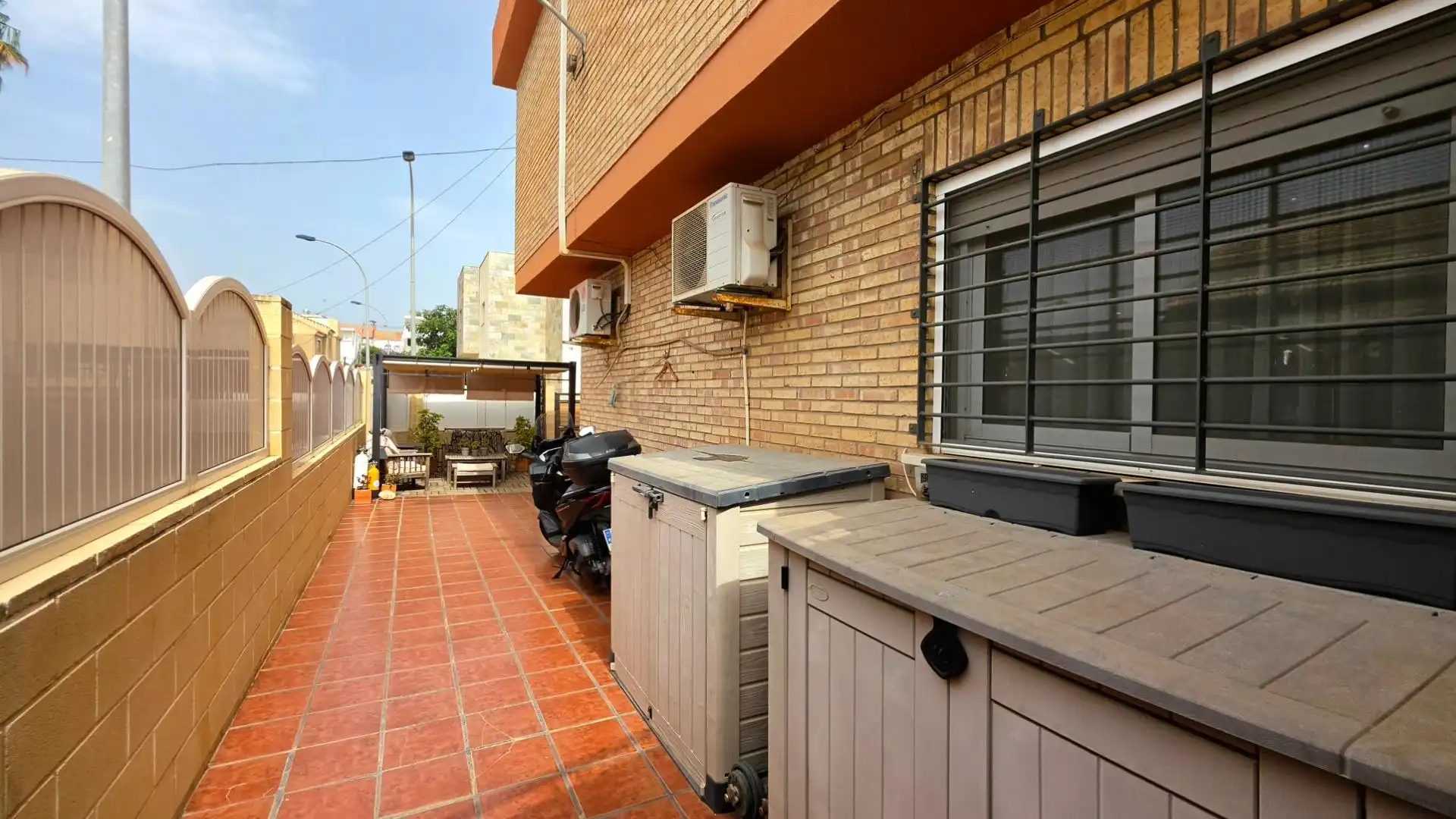 Terrassa de Casa o xalet en venda en Cartagena amb Aire condicionat, Calefacció i Jardí privat