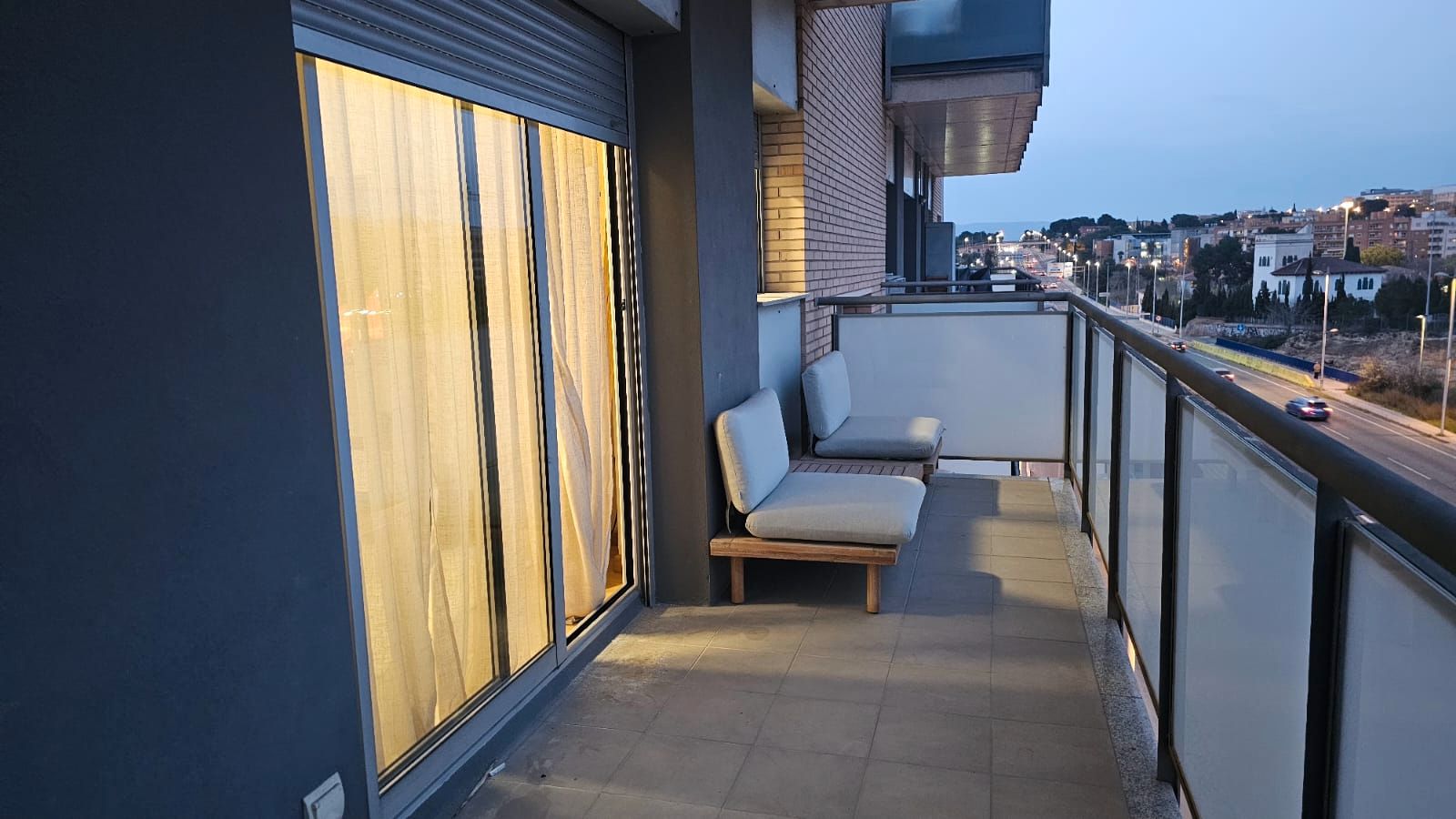 Terrace of Flat for rent in  Tarragona Capital  with Air Conditioner, Heating and Private garden