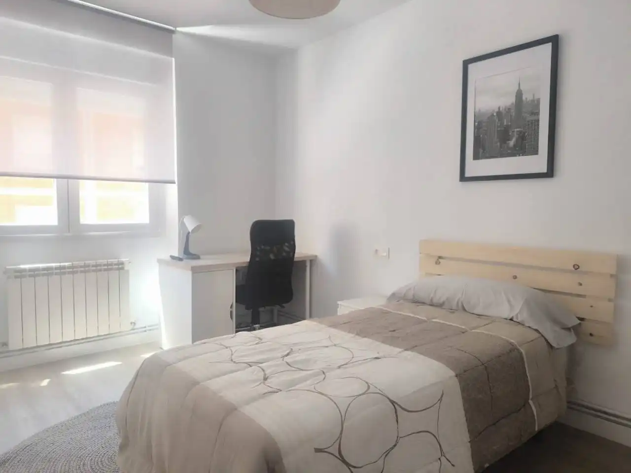 Bedroom of Flat for rent in León Capital   with Heating