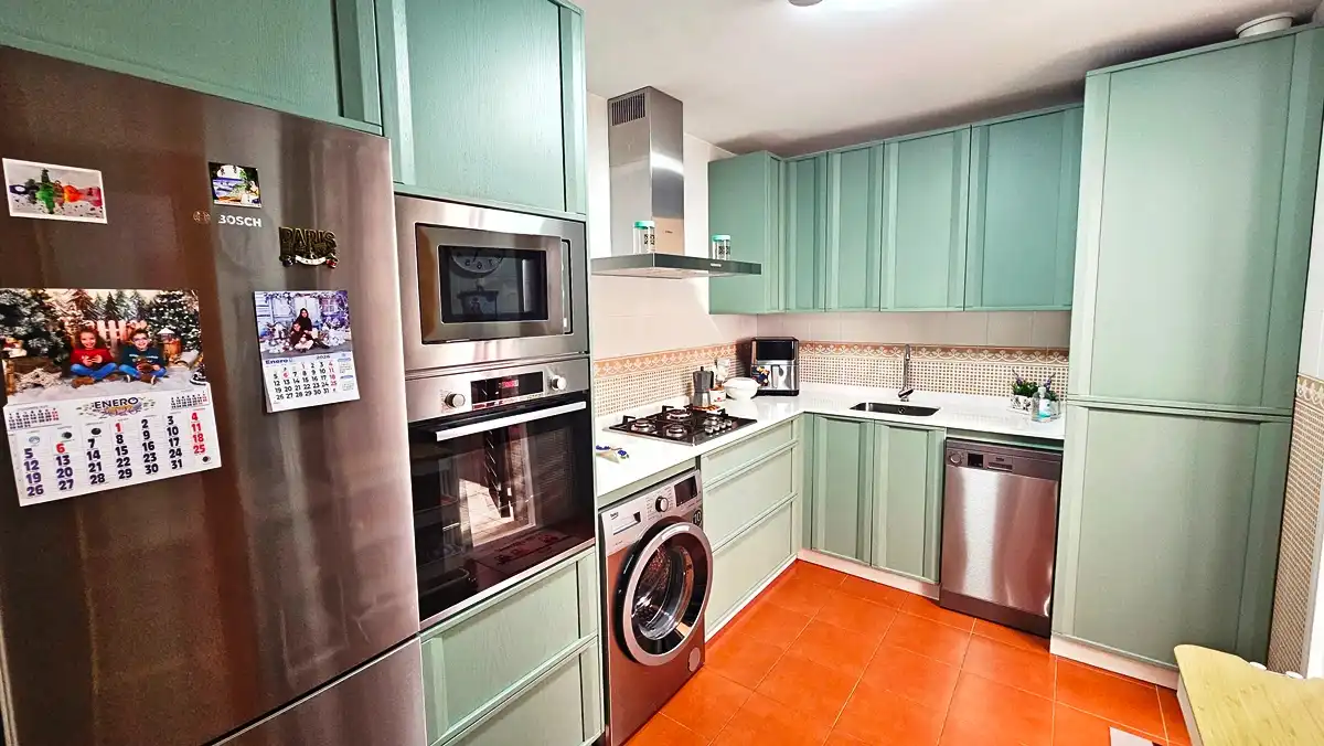 Cocina de Casa adosada en venta en Cortegana con Terraza y Trastero