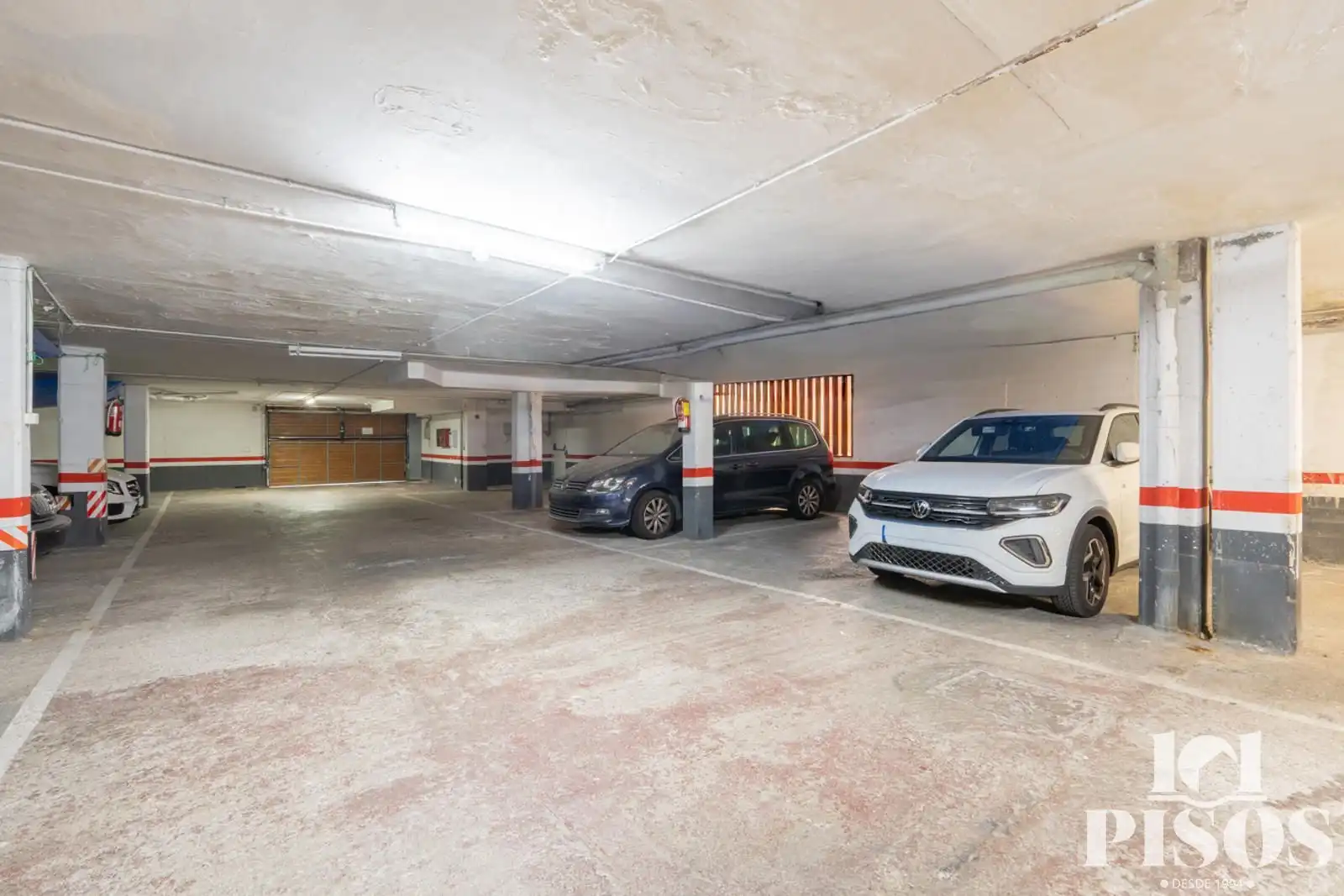 Parking of Flat for sale in Sant Cugat del Vallès  with Air Conditioner, Heating and Private garden