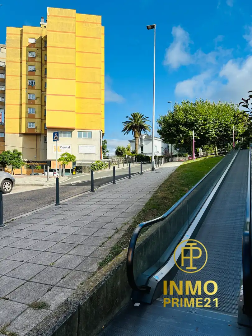 Vista exterior de Piso de alquiler en Santander con Calefacción, Parquet y Amueblado