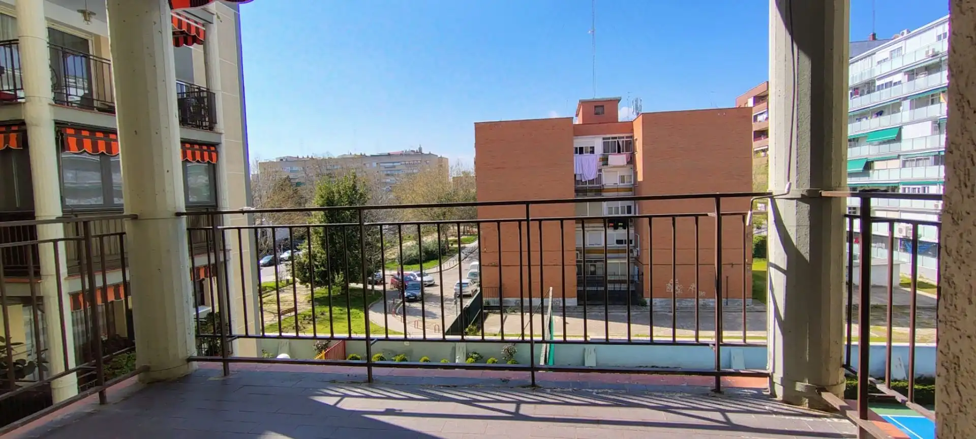 Exterior view of Flat for sale in Móstoles  with Heating, Terrace and Storage room