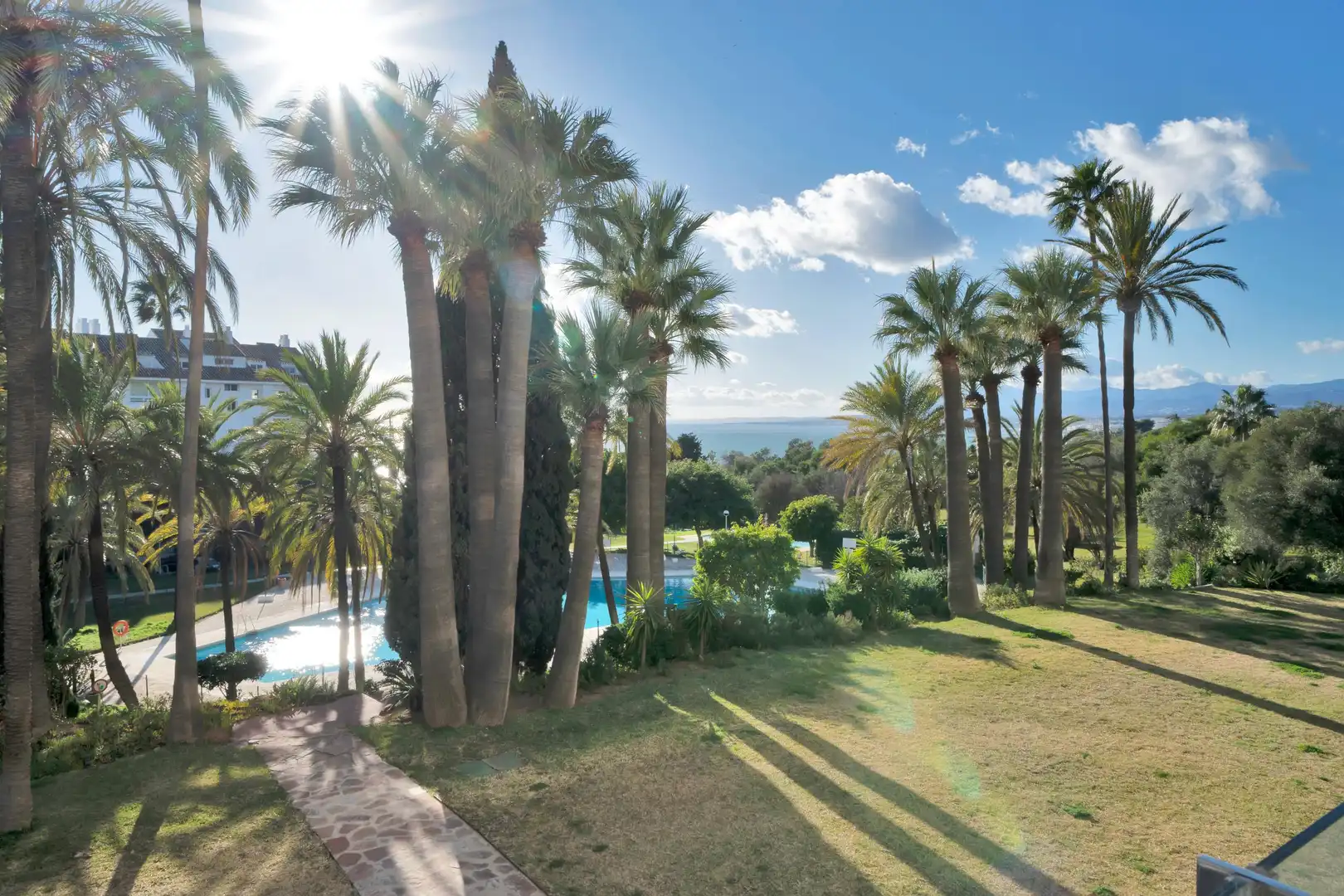 Jardín de Apartamento de alquiler en Marbella con Calefacción, Jardín privado y Amueblado