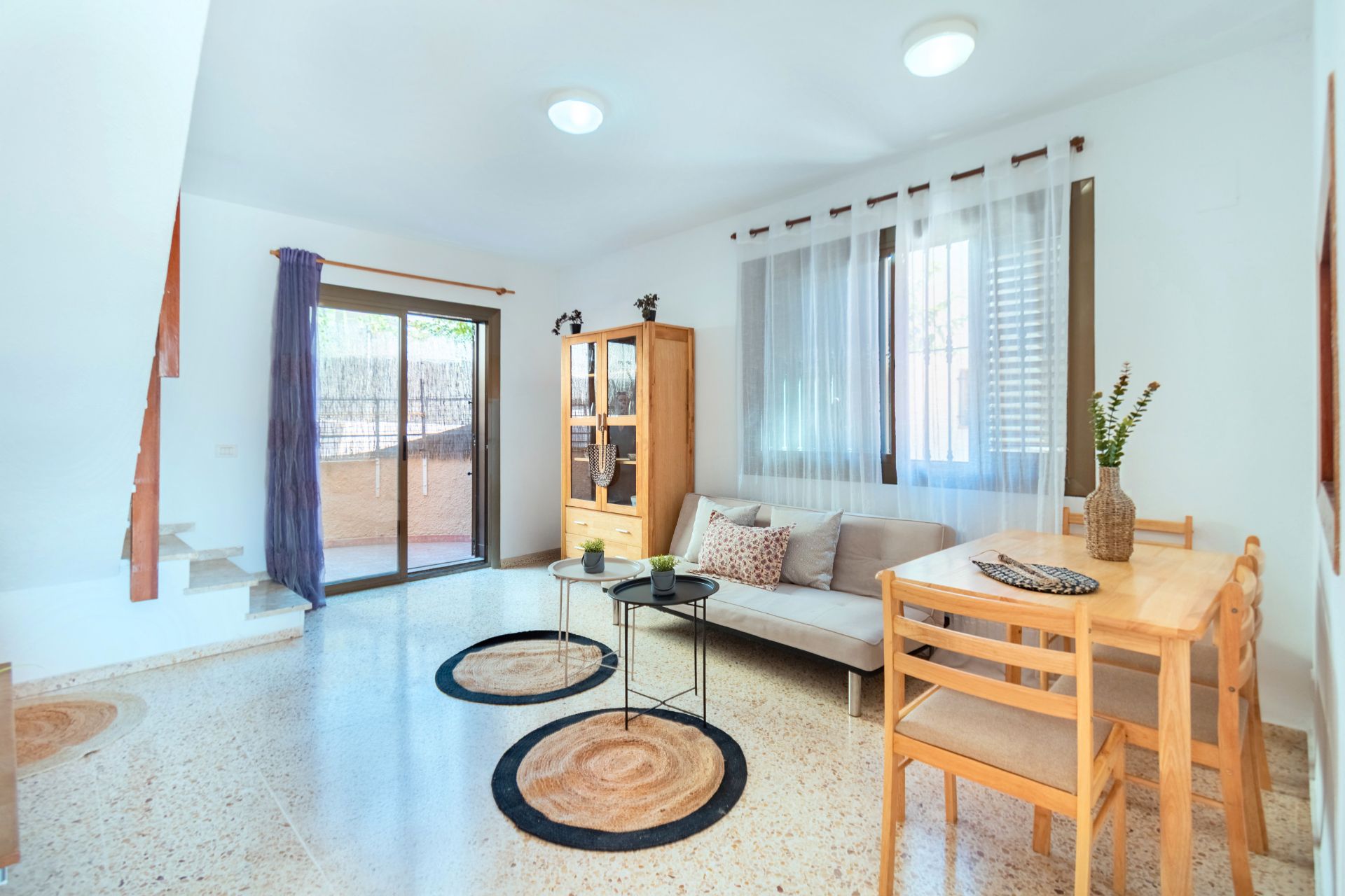 Sala de estar de Casa o chalet en venta en Benicasim / Benicàssim con Terraza, Amueblado y Horno