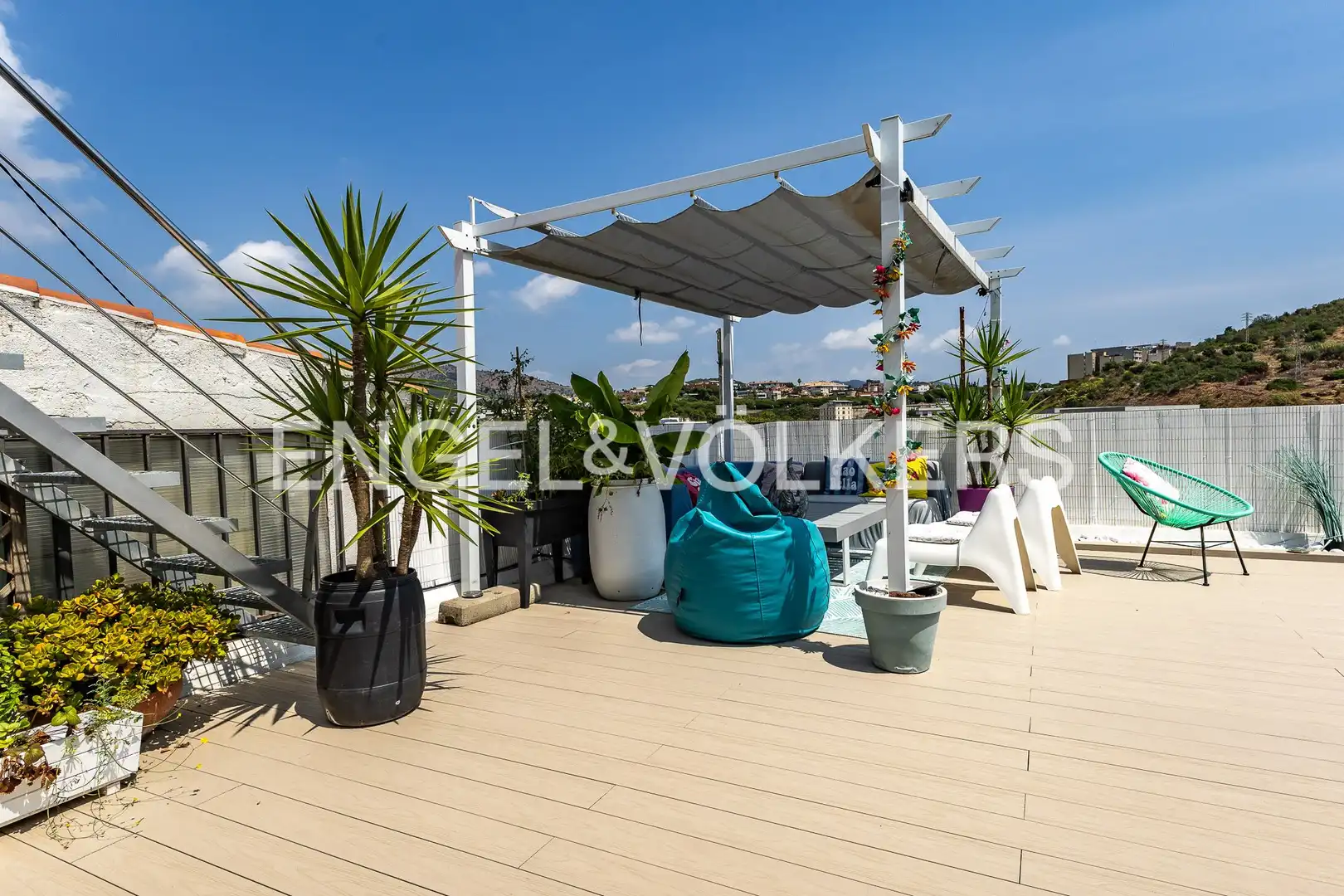 Terrassa de Casa adosada en venda en Montgat amb Calefacció, Parquet i Terrassa