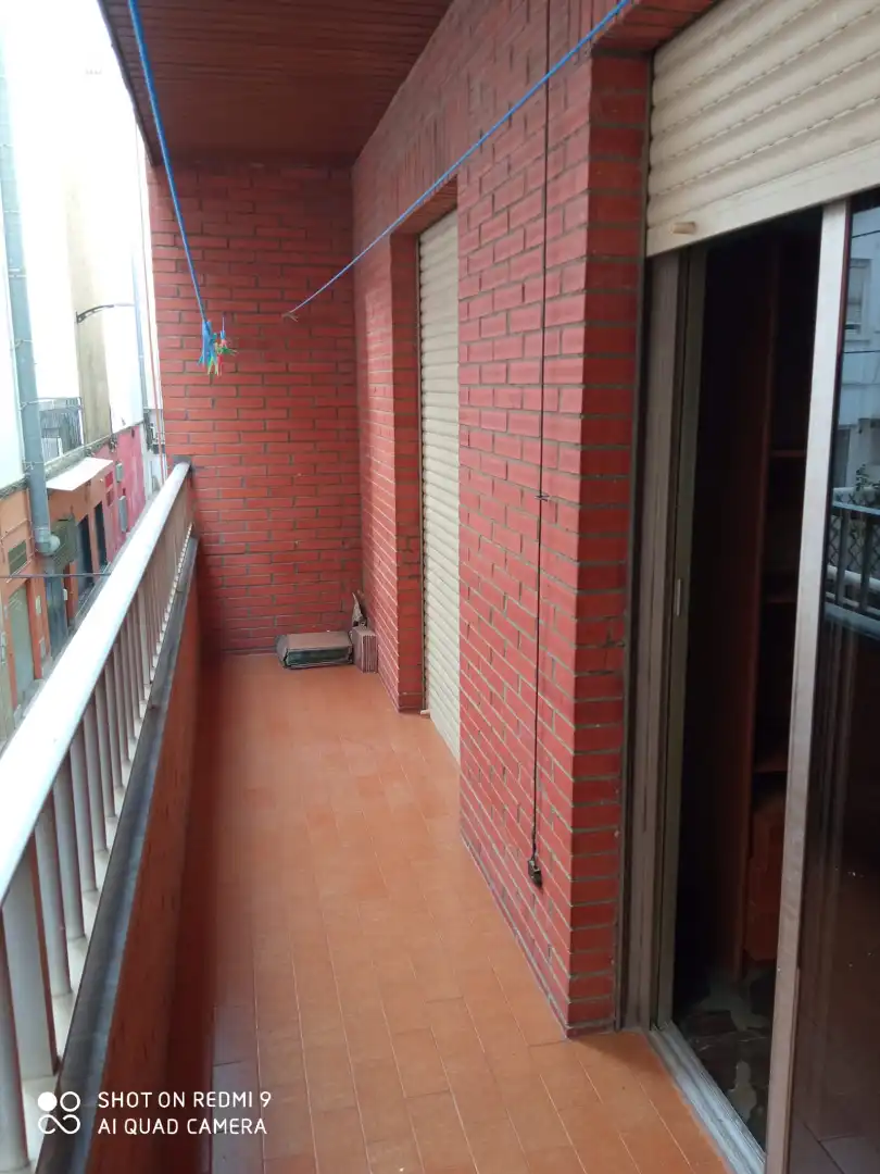 Balcony of Flat for rent in Granada  with Heating, Terrace and Furnished