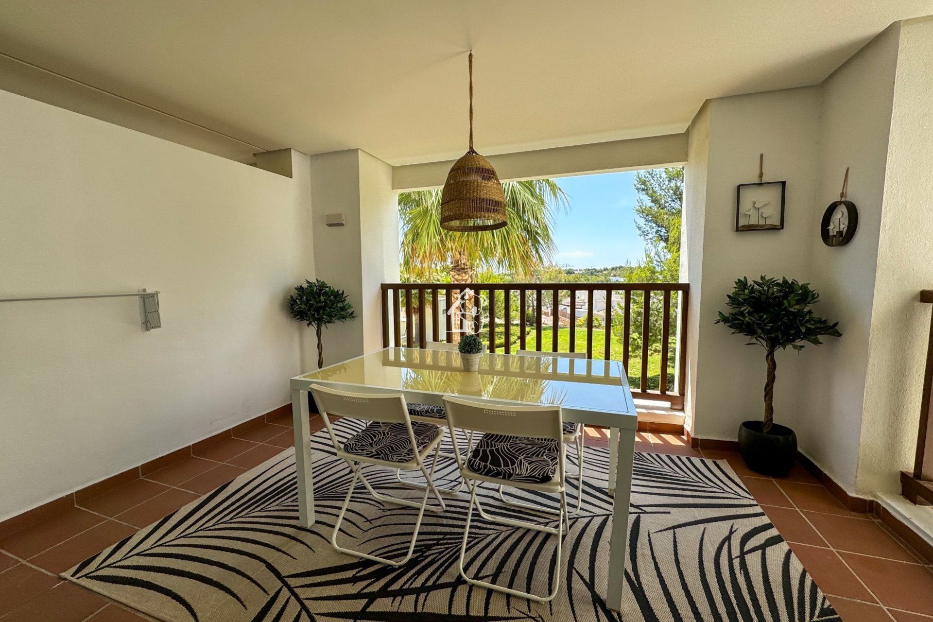 Garden of Flat to rent in Orihuela  with Air Conditioner, Swimming Pool and Furnished