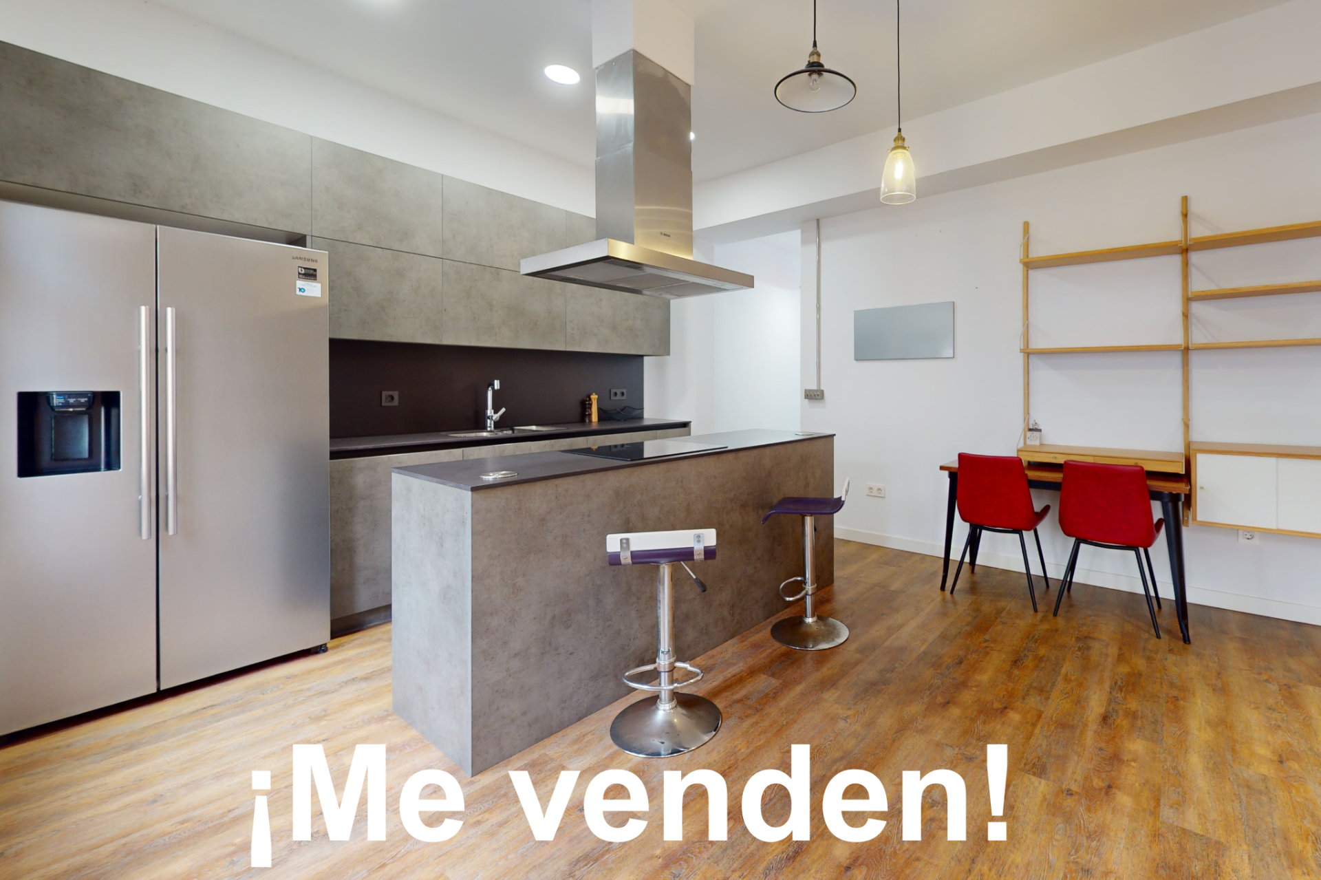 Cocina de Piso en venta en Gijón 