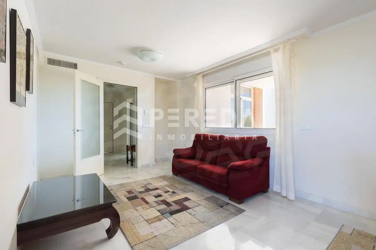Sala de estar de Apartamento en venta en Roquetas de Mar con Aire acondicionado, Jardín privado y Terraza