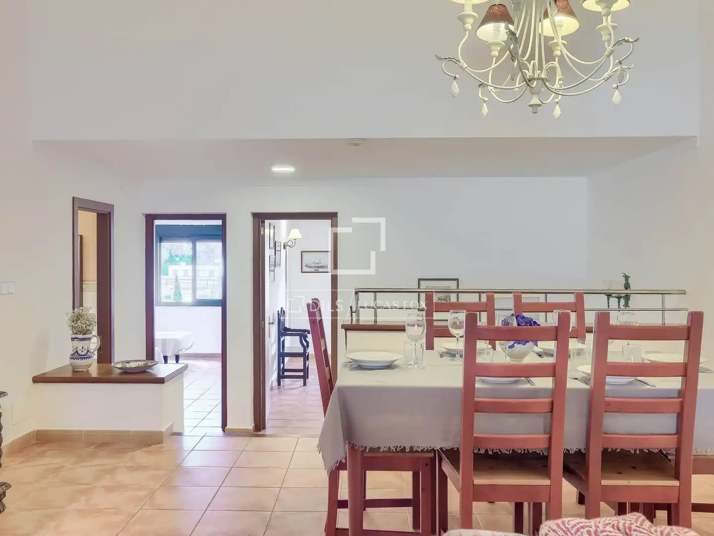 Dining room of Houses for sale in Pollença  with Private garden, Terrace and Swimming Pool