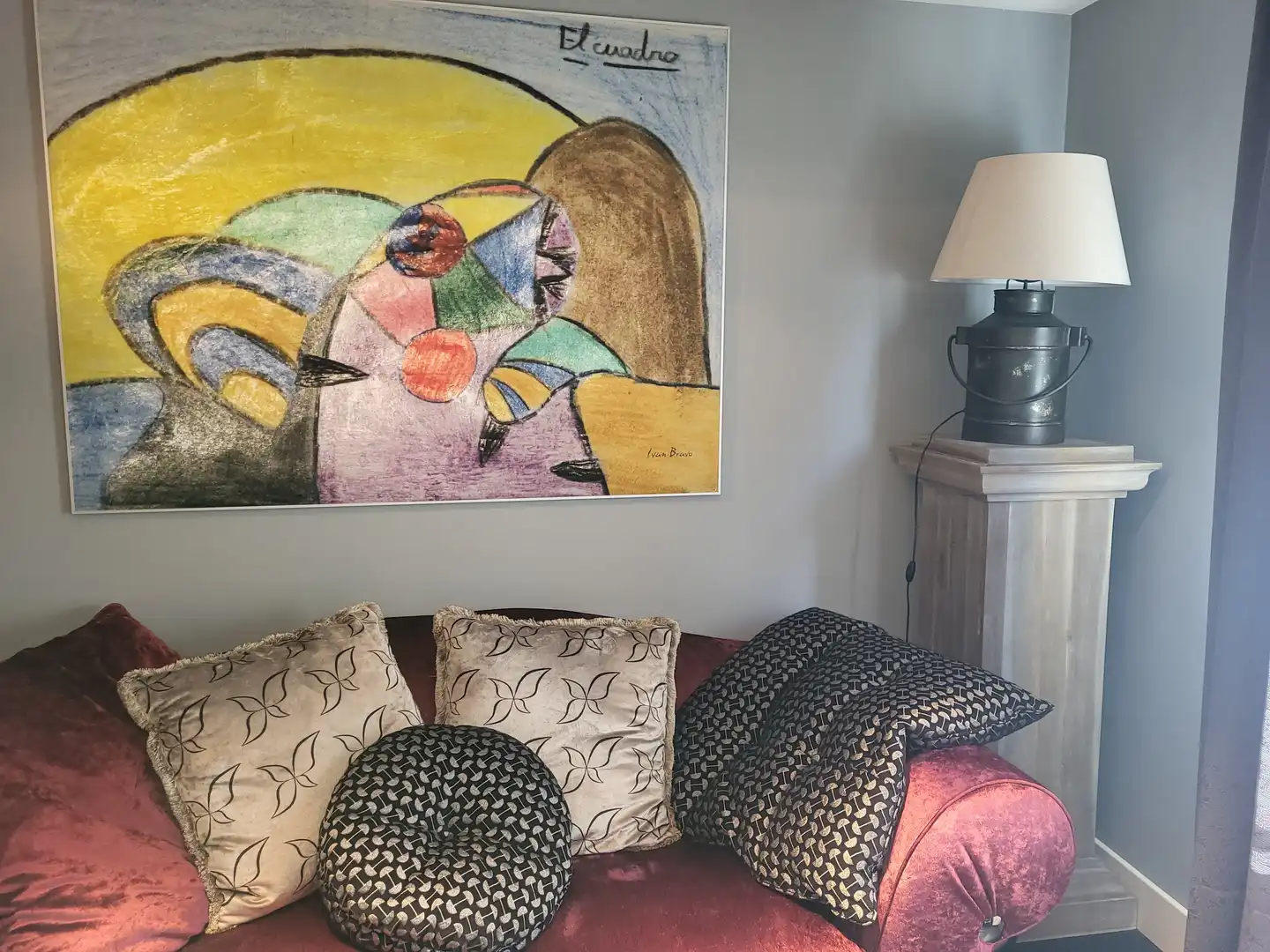 Sala de estar de Dúplex en venta en Navaluenga con Aire acondicionado y Balcón