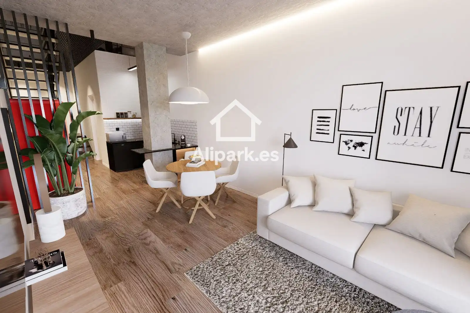 Sala de estar de Dúplex en venta en Alicante / Alacant