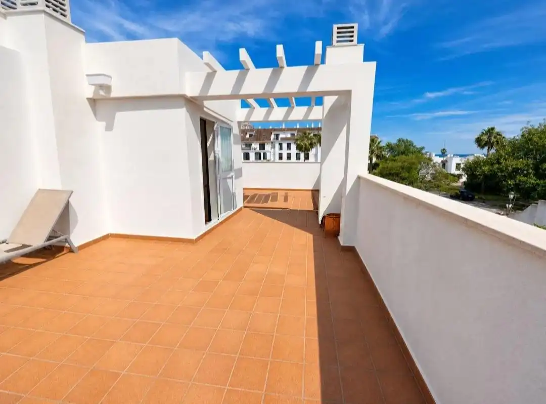 Terraza de Casa adosada en venta en Manilva