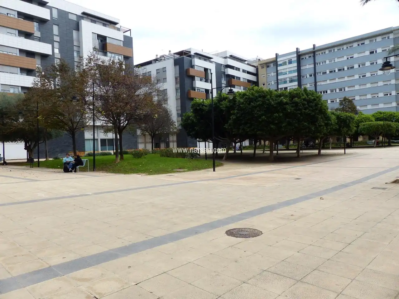 Vista exterior de Pis en venda en Castellón de la Plana / Castelló de la Plana amb Aire condicionat, Terrassa i Moblat