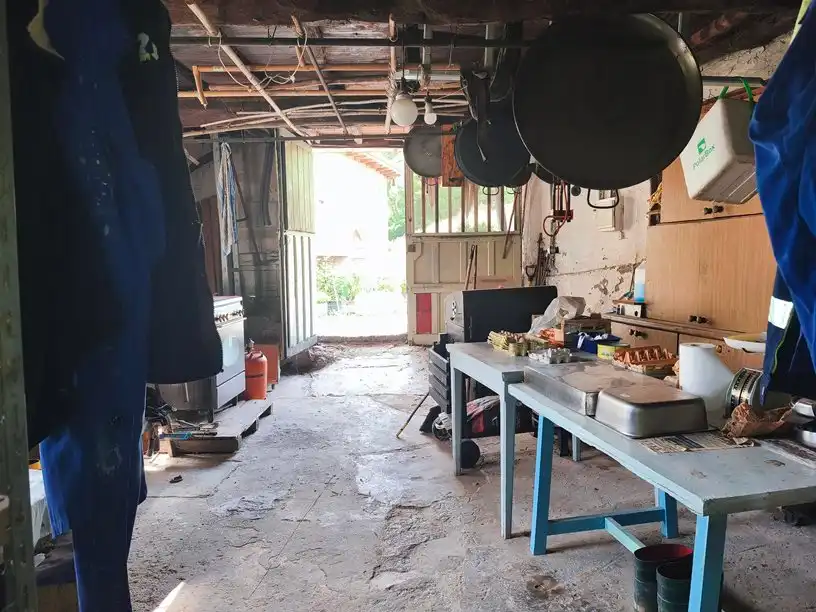 Cocina de Casa o chalet en venta en Belmonte de Miranda con Amueblado