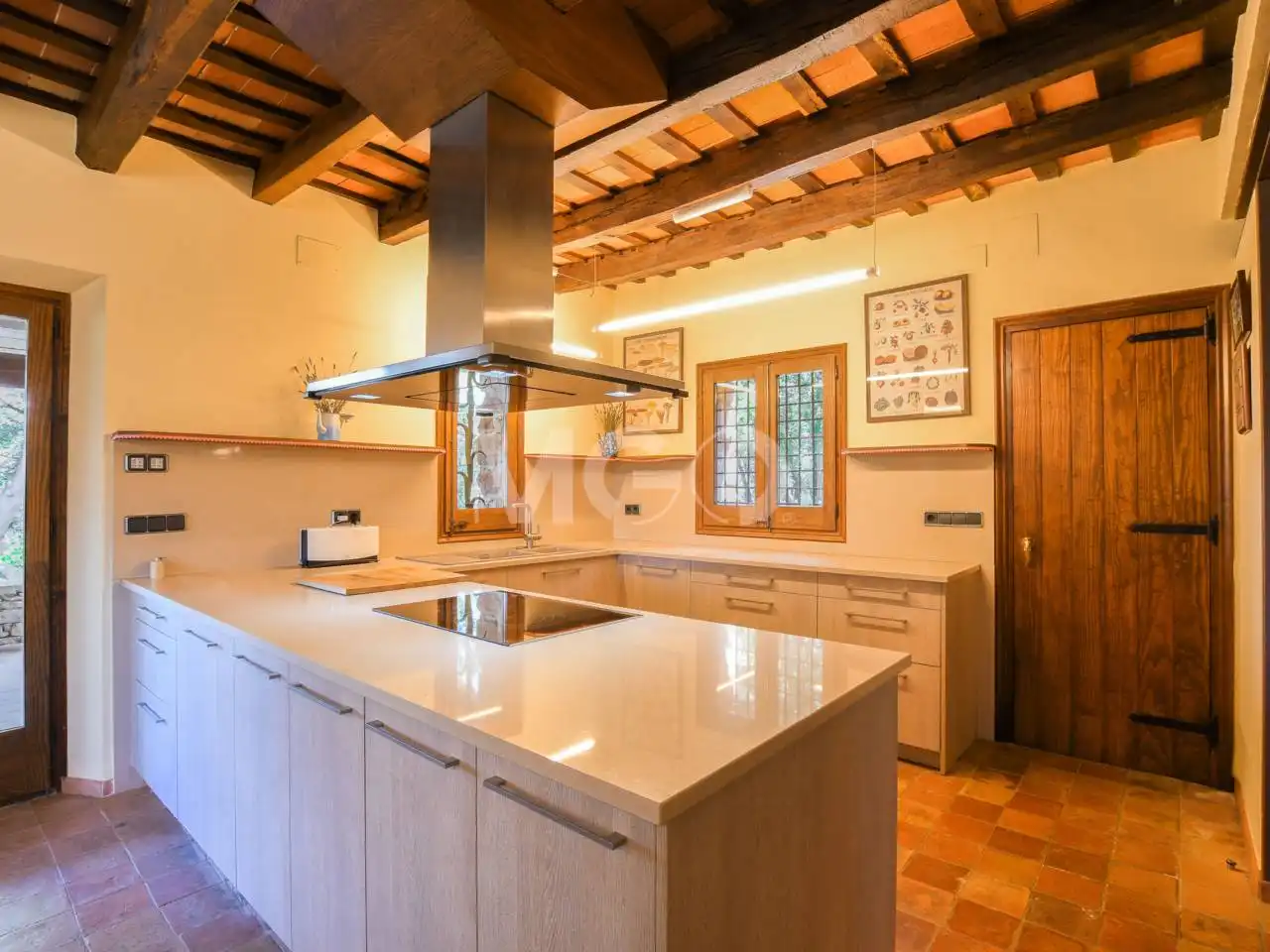 Küche von Country house zum Verkauf in Sant Julià de Vilatorta mit Heizung, Privatgarten und Terrasse