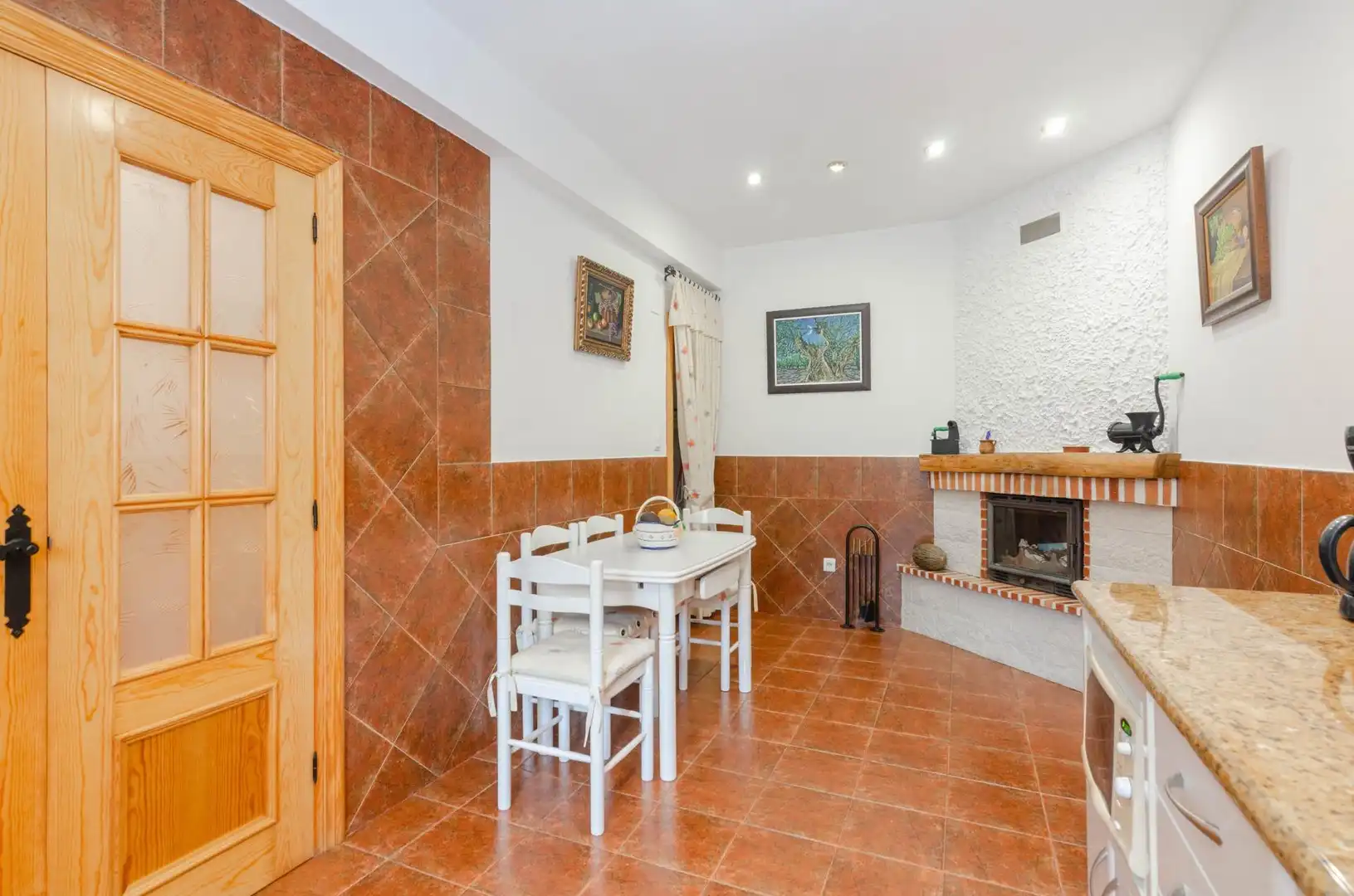 Cuina de Finca rústica en venda en Mieres (Asturias) amb Jardí privat i Moblat