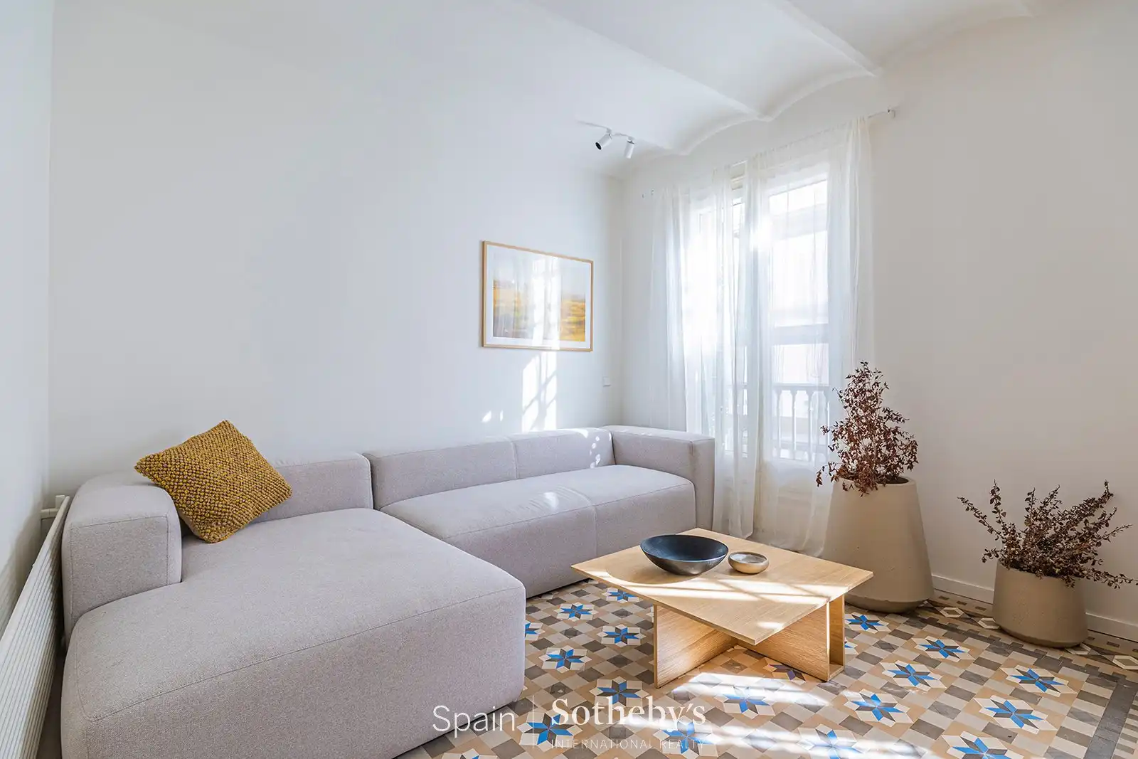 Living room of Apartments for sale in Barcelona  with Air Conditioner and Heating