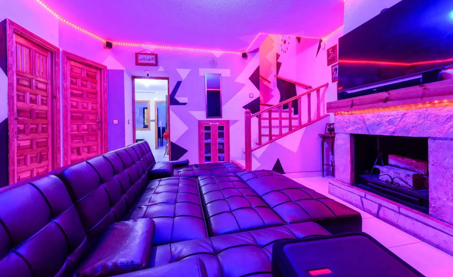 Living room of Detached homes for sale in Sacedón  with Air Conditioner and Alarm
