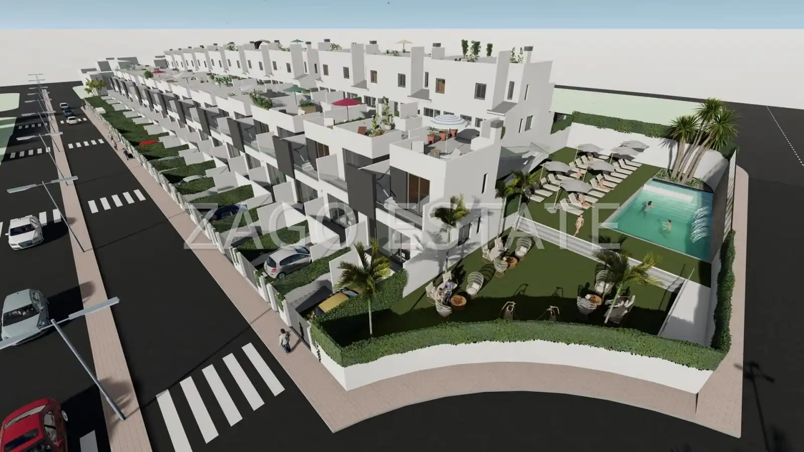 Terraced house with pool for sale in Cox, imagen 9