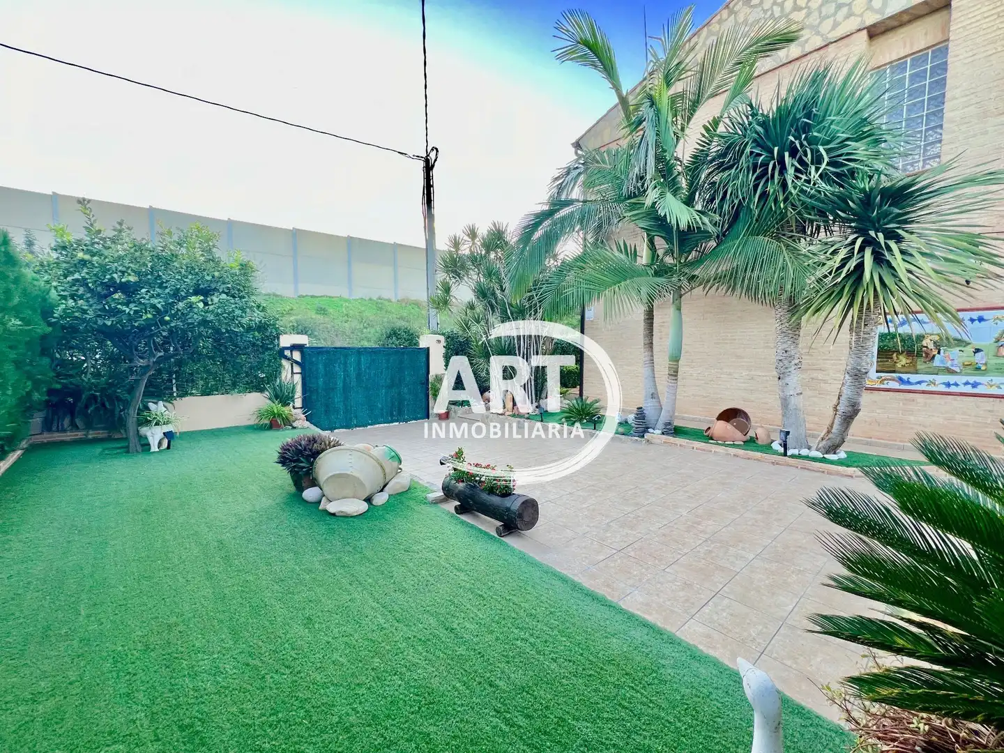 Jardí de Casa o xalet en venda en Picassent amb Aire condicionat, Jardí privat i Terrassa