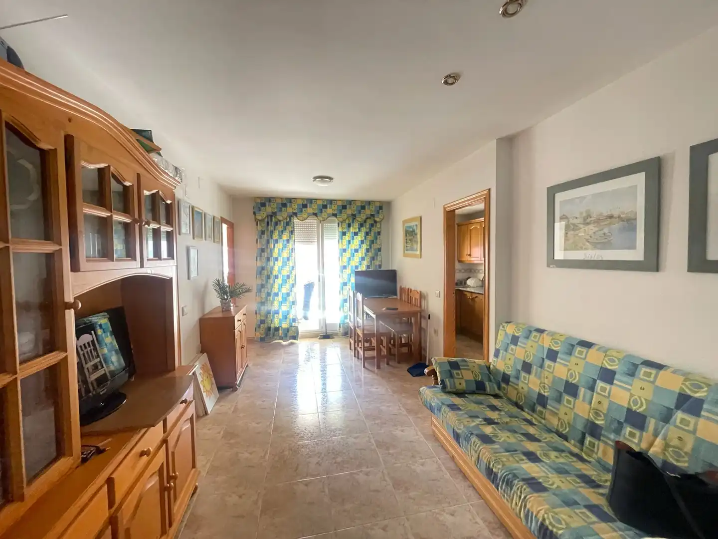 Sala d'estar de Apartament en venda en Moncofa amb Terrassa, Traster i Moblat