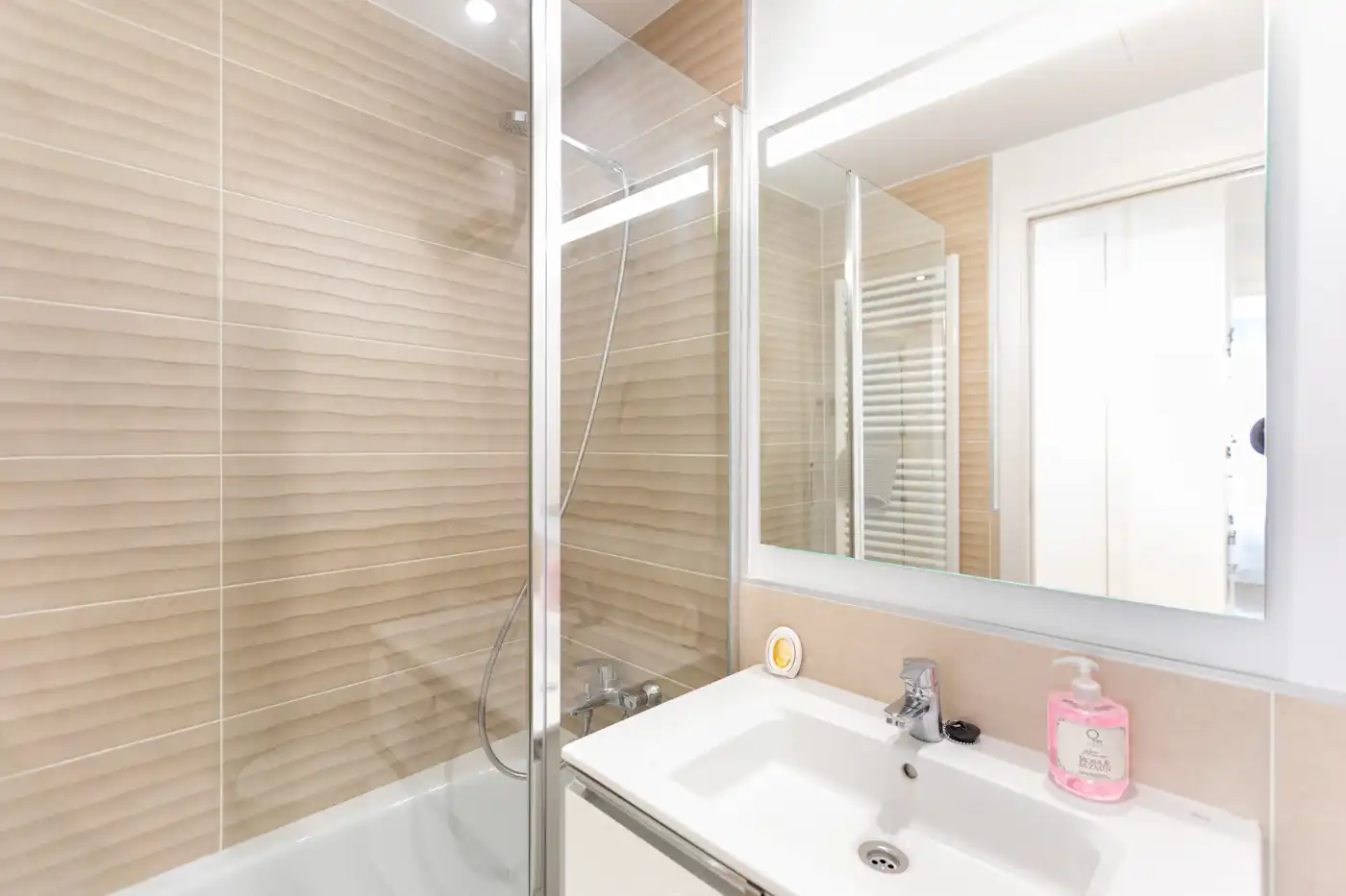 Badezimmer von Wohnung zur Miete in Alcorcón mit Heizung, Möbliert und Ofen