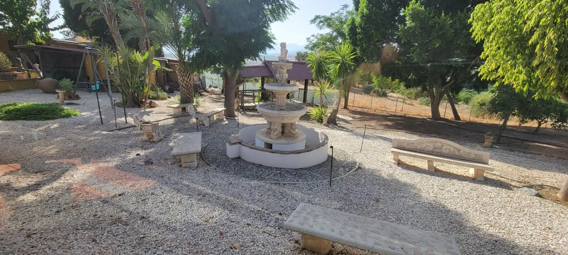 Terrassa de Finca rústica en venda en Pizarra amb Aire condicionat, Calefacció i Piscina