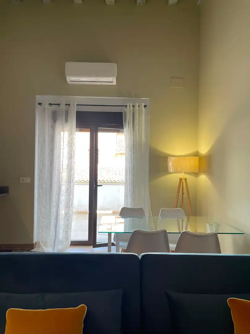 Esszimmer von Wohnung zur Miete in Plasencia mit Klimaanlage, Heizung und Terrasse