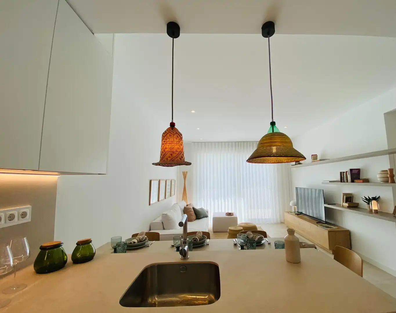 Sala d'estar de Casa o xalet en venda en Pilar de la Horadada amb Aire condicionat, Jardí privat i Terrassa