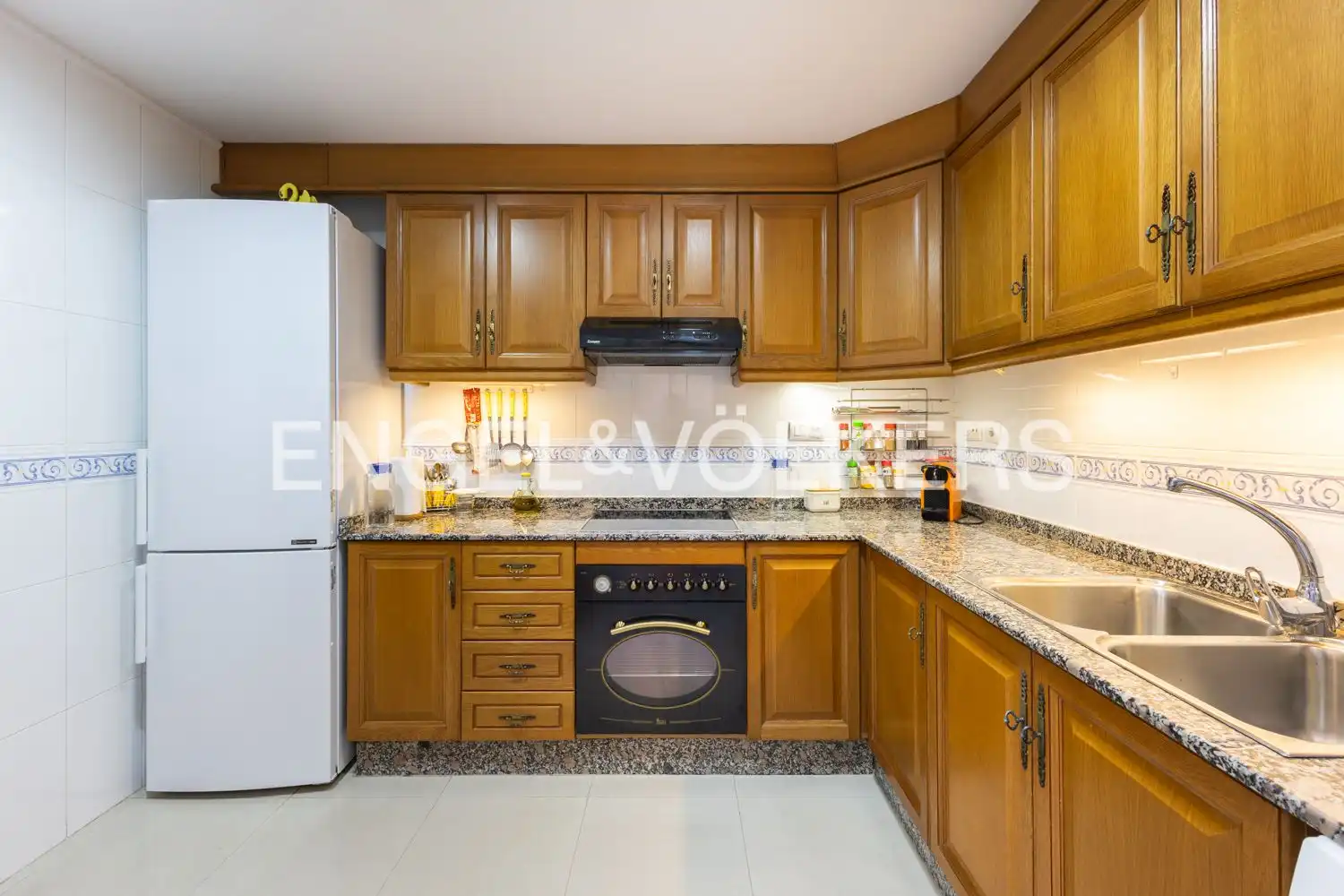 Cocina de Casa o chalet en venta en La Pobla de Farnals con Aire acondicionado, Calefacción y Parquet