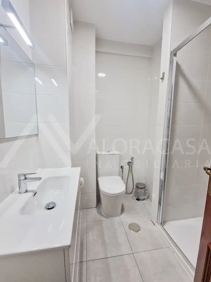 Bathroom of Flat for rent in Málaga  with Air Conditioner, Terrace and Furnished