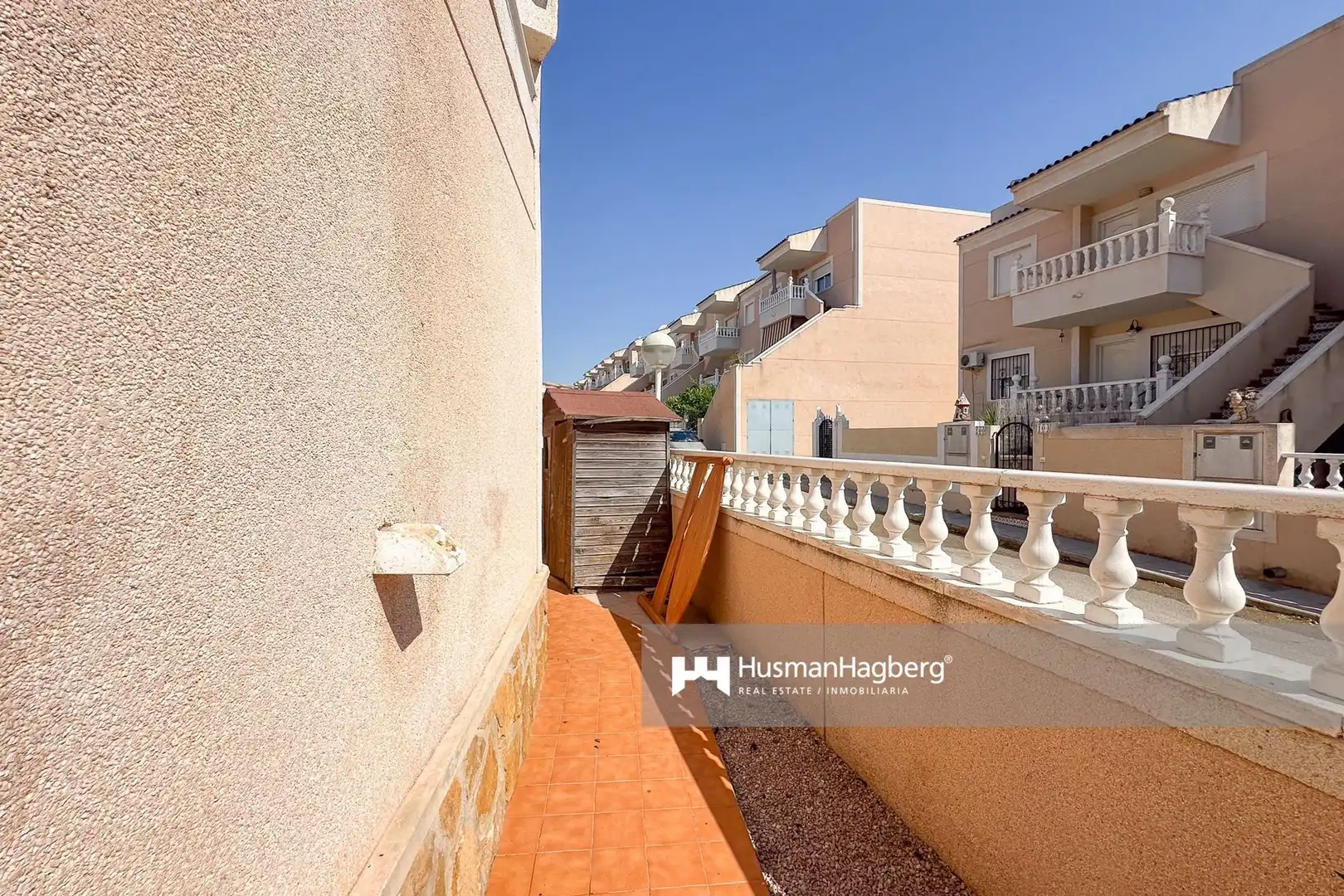 Terraza de Casa adosada en venta en Pilar de la Horadada