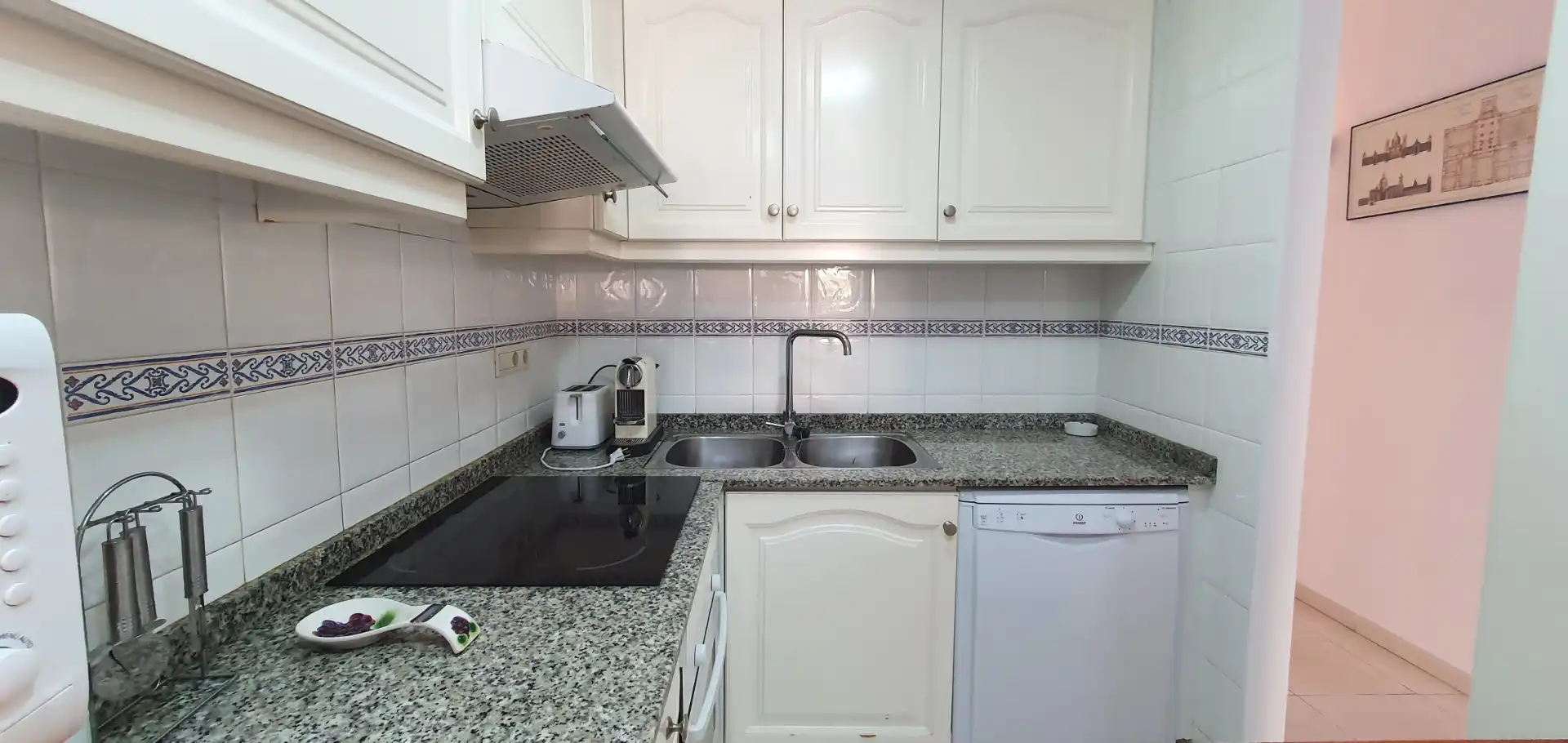 Cocina de Apartamento de alquiler en Dénia con Aire acondicionado, Calefacción y Terraza