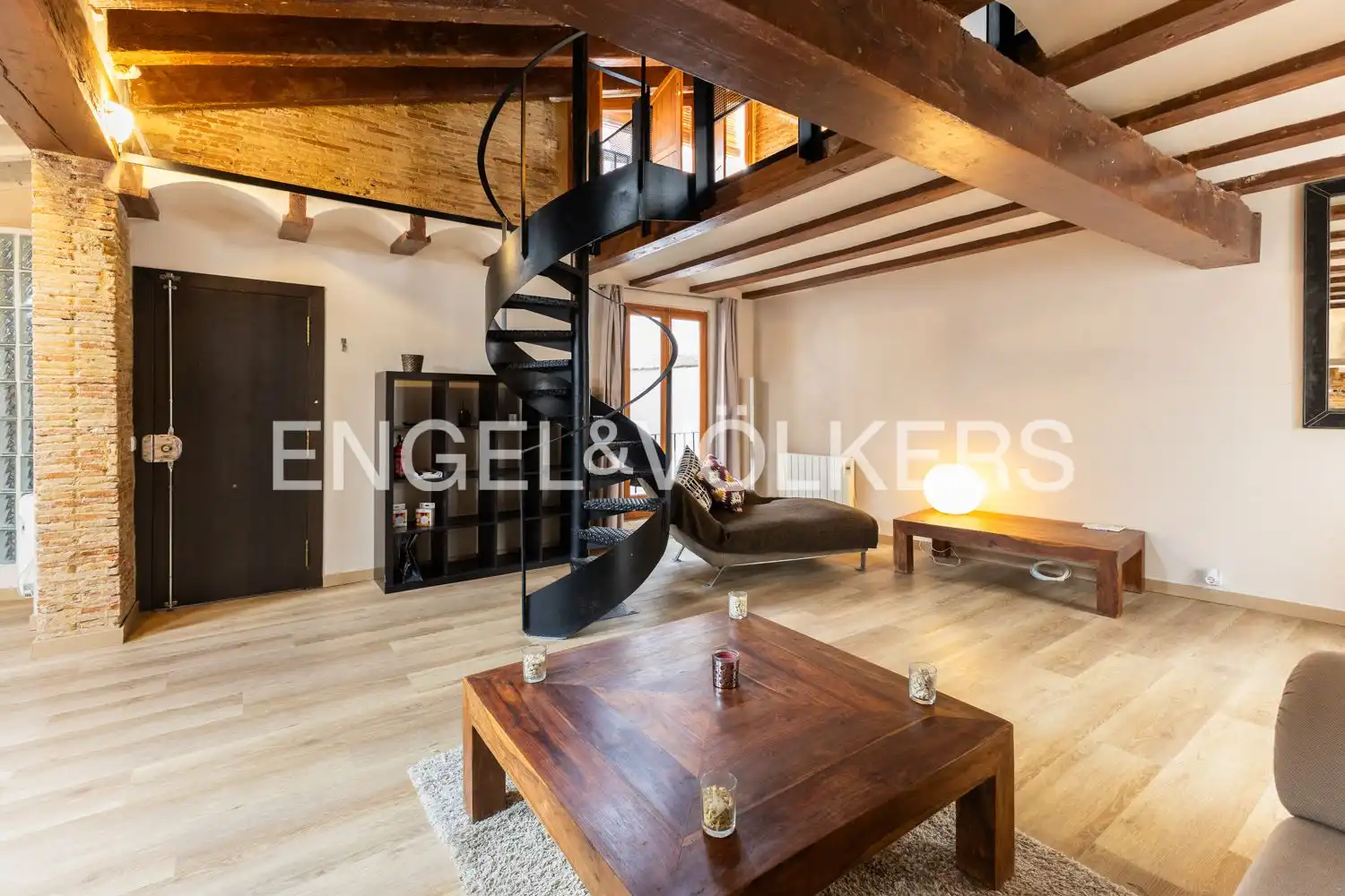 Sala de estar de Dúplex en venta en Valencia con Aire acondicionado, Calefacción y Balcón