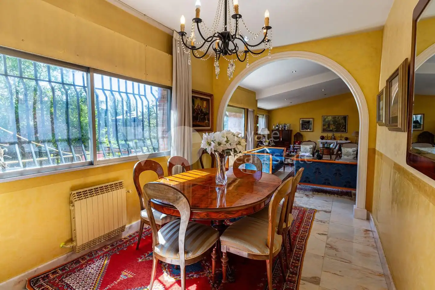 Dining room of Houses for sale in Majadahonda  with Air Conditioner, Heating and Private garden