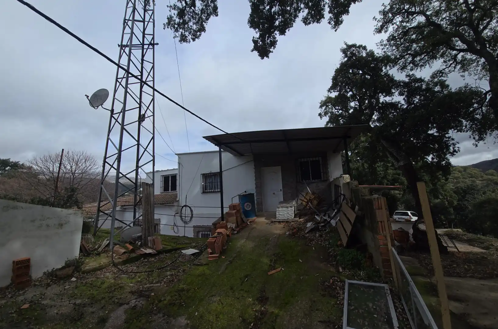 Vista exterior de Casa o chalet en venta en Júzcar con Aire acondicionado, Calefacción y Jardín privado