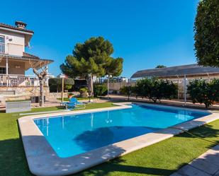 Swimming pool of House or chalet for sale in  Murcia Capital  with Air Conditioner, Terrace and Swimming Pool