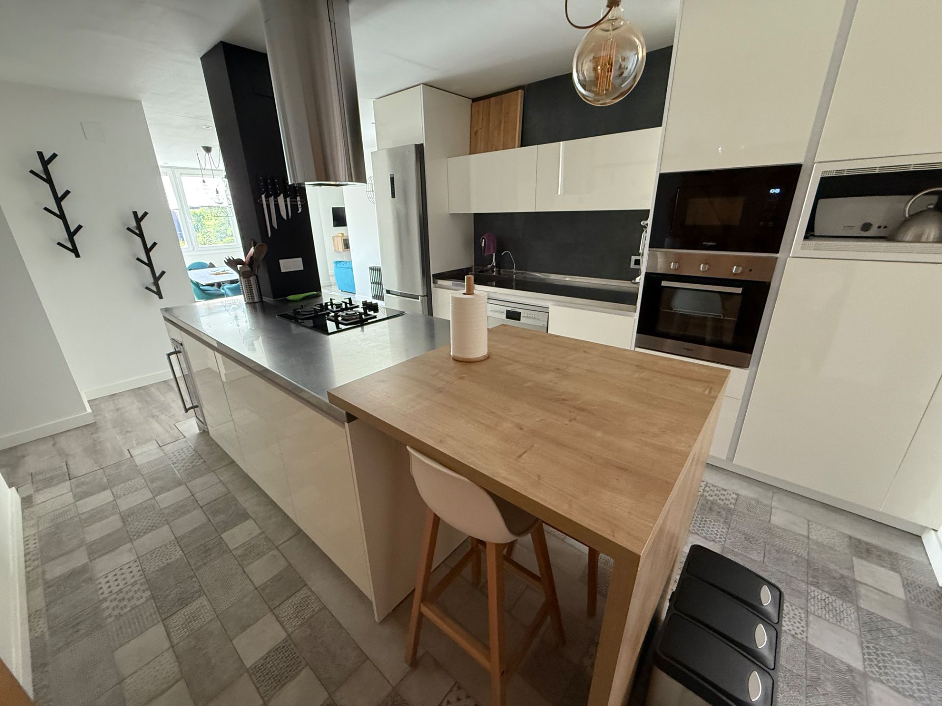 Kitchen of Flat to rent in  Jaén Capital  with Air Conditioner, Heating and Furnished