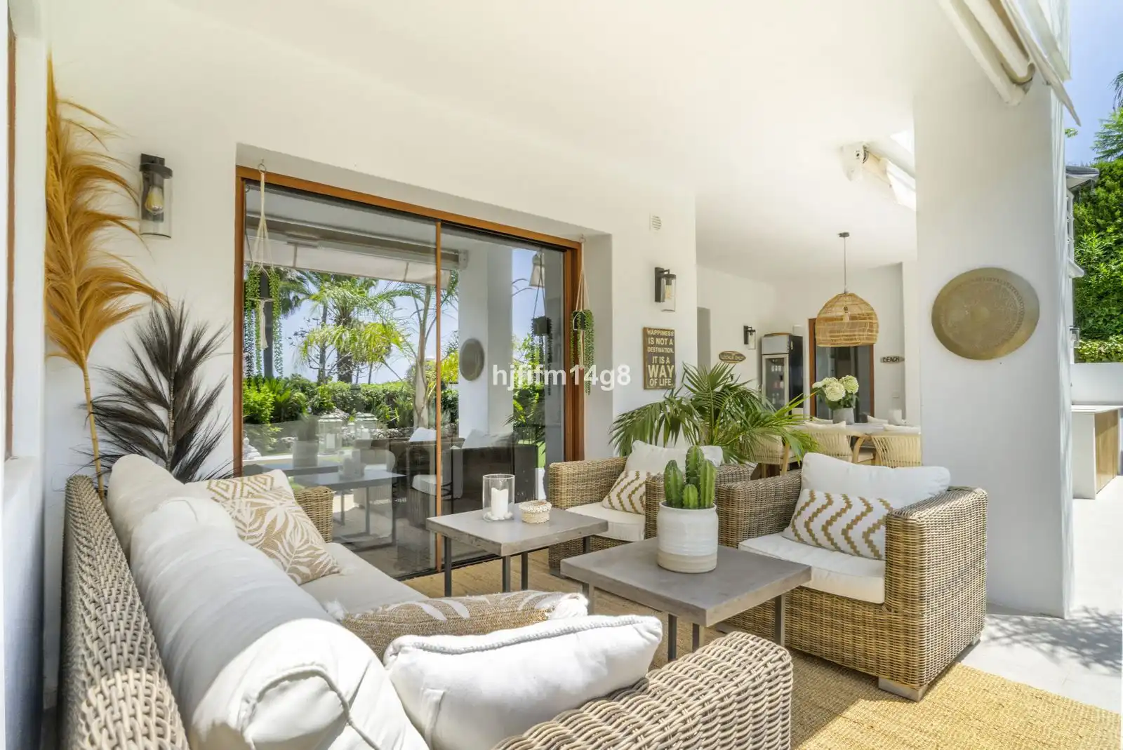 Terraza de Piso en venta en Marbella con Aire acondicionado, Trastero y Amueblado