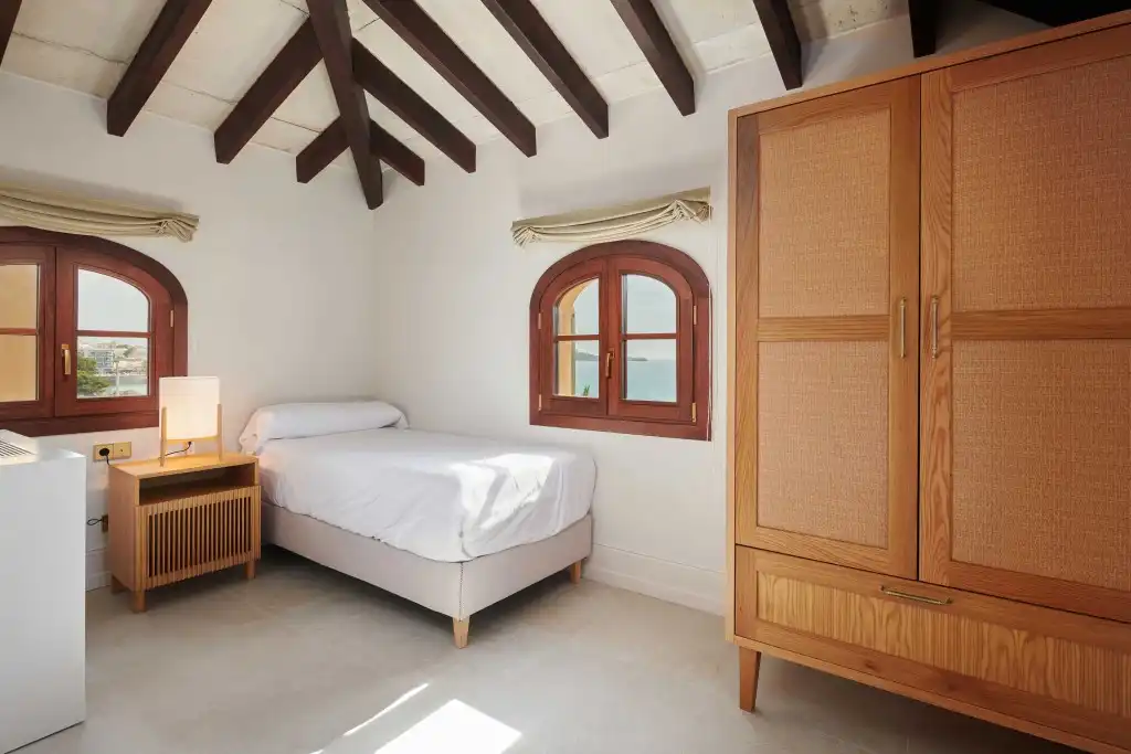 Dormitori de Casa o xalet de lloguer en Capdepera amb Aire condicionat, Terrassa i Moblat