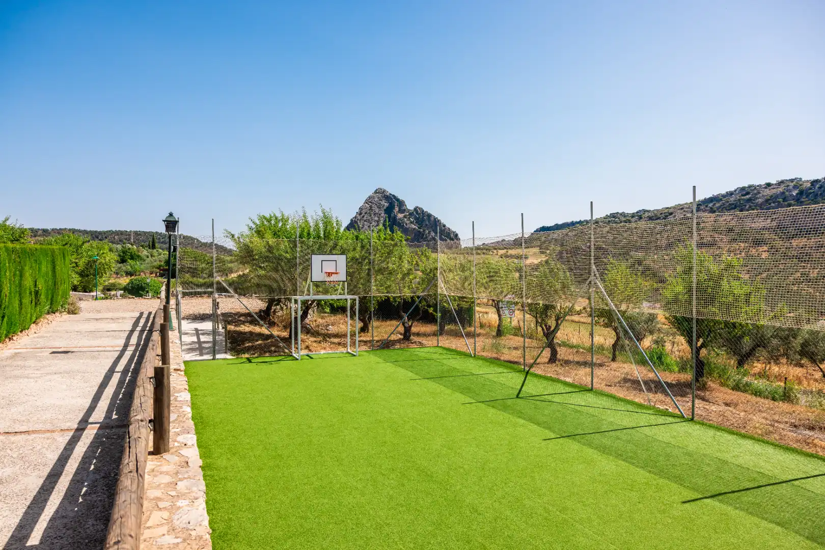 Jardín de Finca rústica en venta en Montejaque con Aire acondicionado, Jardín privado y Terraza