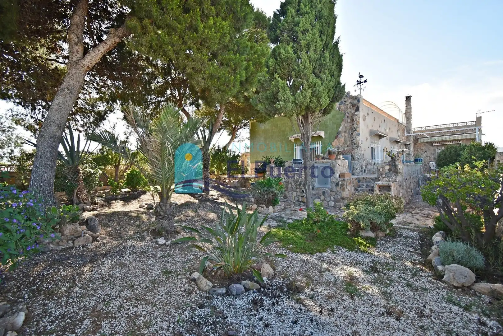 Außenansicht von Haus oder Chalet zum Verkauf in Mazarrón mit Klimaanlage, Heizung und Privatgarten