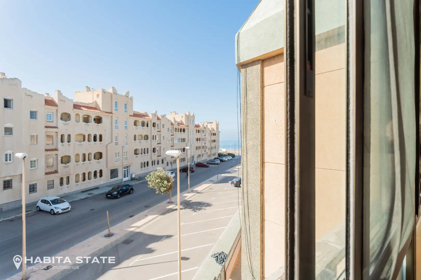 Balcony of Apartments for sale in Almería  with Air Conditioner, Heating and Terrace