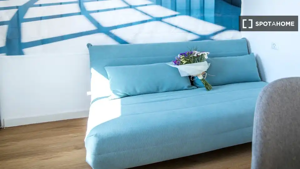 Bedroom of Flat for rent in Poblats Marítims